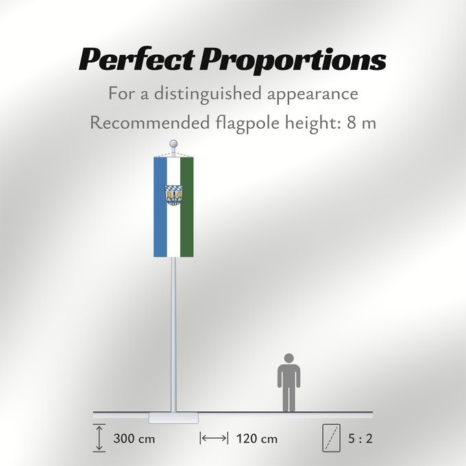 Flag Proportions: Olching, St (Münchener Umland)