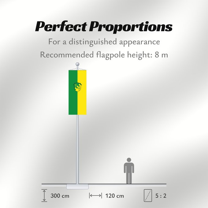Flag Proportions: Scheuring (Ammersee-Lech)