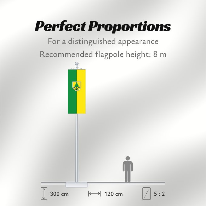 Flag Proportions: Neuried (Münchener Umland)