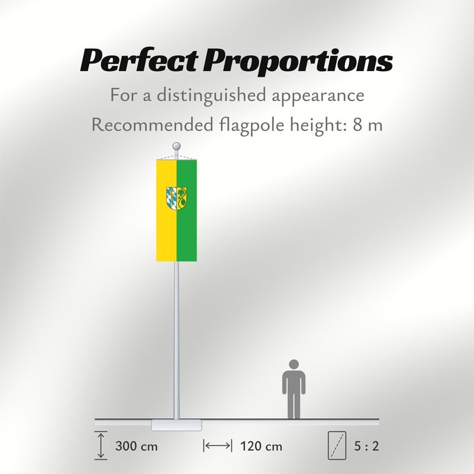 Flag Proportions: Pfaffenhofen a.d.Ilm (Kreis)