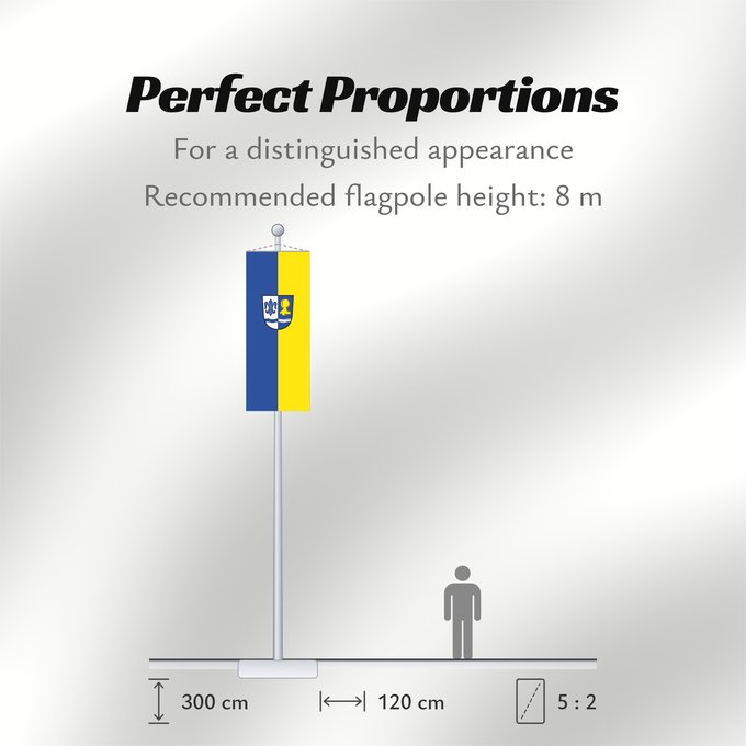 Flag Proportions: Baar-Ebenhausen (Oberbayerns Städte)