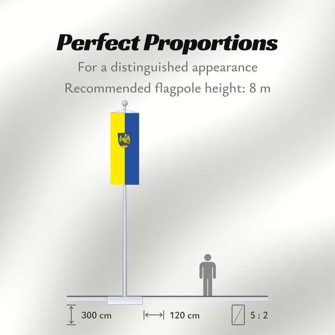 Flag Proportions: Oberaudorf (Chiemsee-Alpenland)