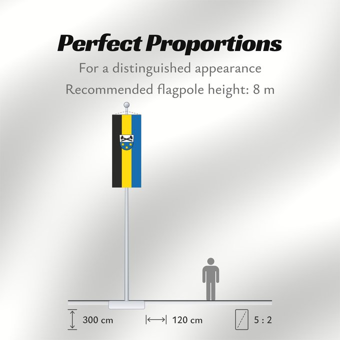 Flag Proportions: Bergen (Chiemgau)