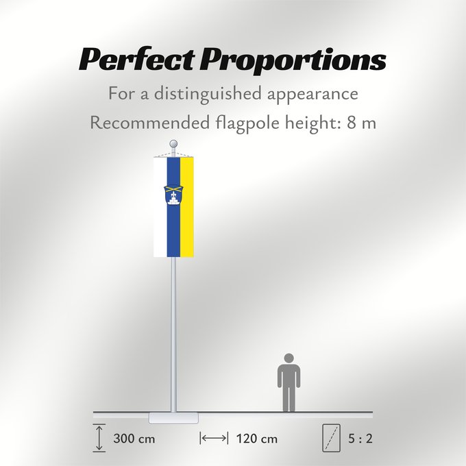 Flag Proportions: Staudach-Egerndach (Chiemgau)
