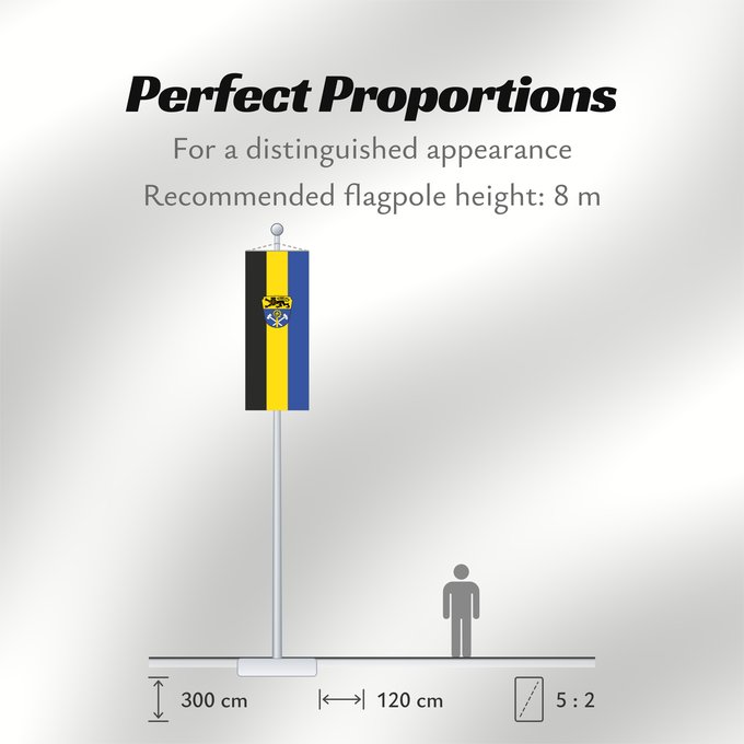Flag Proportions: Weilheim-Schongau (Kreis)