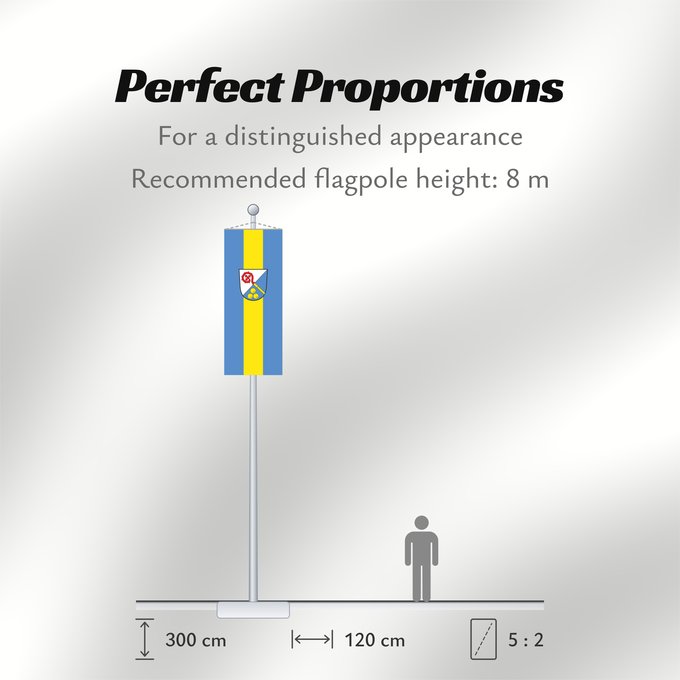 Flag Proportions: Innernzell (Bayerischer Wald)