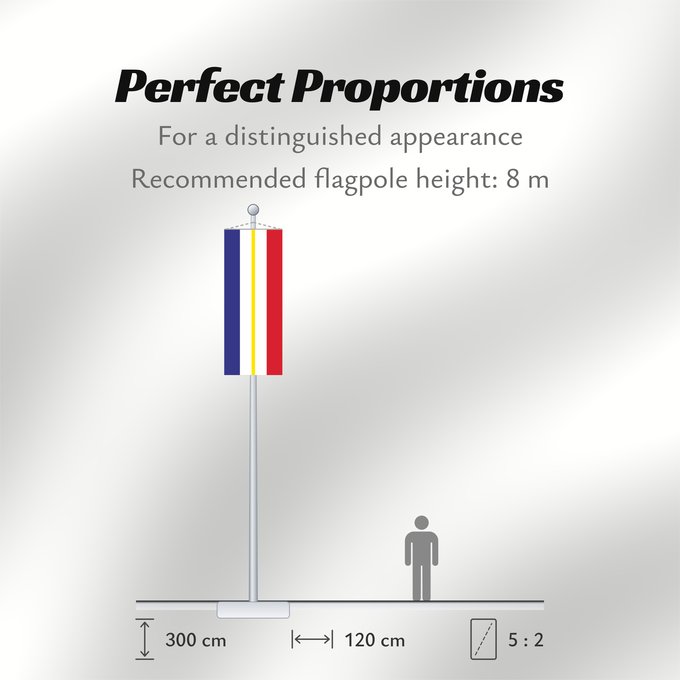 Flag Proportions: Mecklenburg-Western Pomerania	Mecklenburg-Vorpommern	Mecklembourg-Poméranie-Occidentale	Mecklemburgo-Pomerania Occidental	Meclemburgo-Pomerania Anteriore