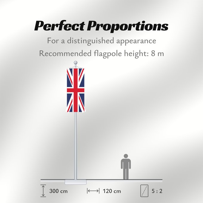 Flag Proportions: United Kingdom Royaume-Uni Reino Unido Vereinigtes Königreich Regno Unito