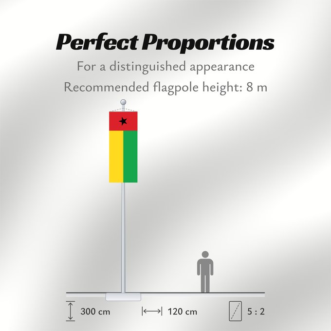 Flag Proportions: Guinea-Bissau	Guinée-Bissau	Guinea-Bissaus	Guiné-Bissau	Gvineo Bisaŭa	پرچم گینه بیسائو	Флаг Гвинеи-Бисау	Gvineje Bissau