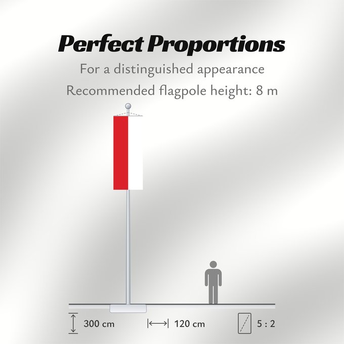 Flag Proportions: Indonesia	Indonésie	Indonesien