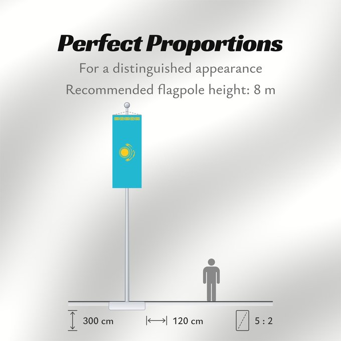Flag Proportions: Kazakhstan Kazajistán Kasachstan Repubblica del Kazakistan Kazachstan Qazaxıstan Respublikasının Сцяг Казахстана Национално знаме на Казахстан কাজাখস্তানের জাতীয় পতাকা Banniel br Kazakstan Kazahstana Kazachstánu Казахстан Республикин ялавӗ Kazaĥio Ղազախս