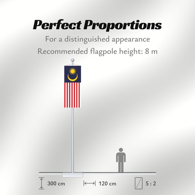 Flag Proportions: Malaysia	Malaysia – Jalur Gemilang  Stripes of Glory	Malaisie	Malasia	علم ماليزيا	Malaysia / بنديرا مليسيا	Malajzio	Malaisia lipp	Watawat ng Malaysia	​Mâ-lòi-sî-â koet-khì	馬来西亜の国旗	ទង់ជាតិម៉ាឡេស៊ី	Malaysi	ທຸງຊາດມາເລເຊຍ	​馬來西亞之國旗	Malaysia – Jalur Gemilang / 