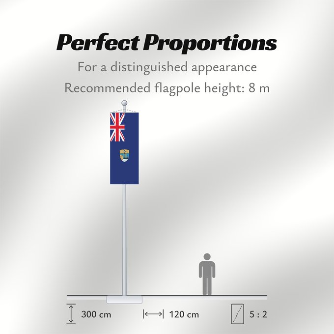Flag Proportions: Saint Helena	Saint Helena, Ascension and Tristan da Cunha	Sainte-Hélène (territoire)	Santa Helena, A. y T.	St. Helena	Shan Héilin	Sen Helena