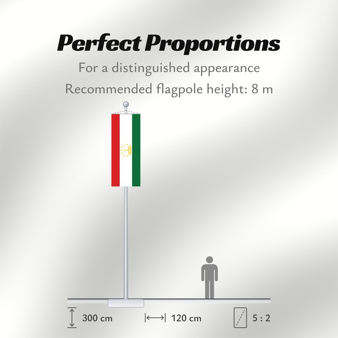 Flag Proportions: Tajikistan	Tadjikistan	Tayikistán	Republik Tadschikistan	Tagikistan	Tadzjikistan	علم طاجيكستان	Tacikistan	Сцяг Таджыкістану	Сьцяг Таджыкістану	Tádžikistánu	Таджикистан ялавӗ	پرچم تاجیکستان	Տաջիկստան դրոշը	ტაჯიკეთის დროშა	Тәжікстан байрағы	Тажикстанын туус