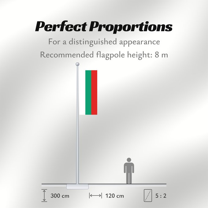 Flag Proportions: Bulgaria La Bulgarie Bulgarien Bulgara Bulgarije Bulgária Bułgarii Национално знаме на България Bulharská vlajka ꙁна́мѧ Блъгарі́ꙗ Bulgariens Σημαία της Βουλγαρίας Bulgaaria lipp Bulgarian Bulgáire דגל בולגריה Bugarske ბულგარეთის დროშა Bulgaresche Fändel B