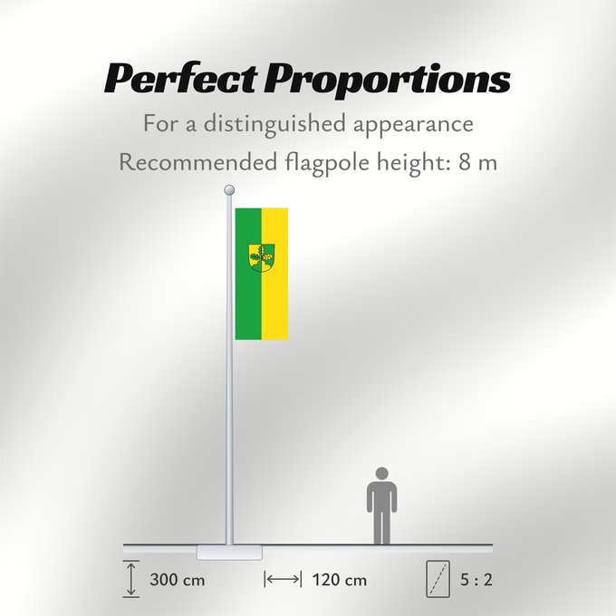Flag Proportions: Spiegelberg (Region Stuttgart)