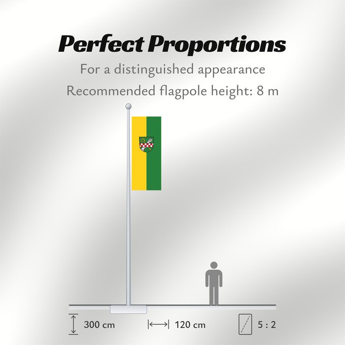 Flag Proportions: Schöntal (Nördliches Baden-Württemberg)