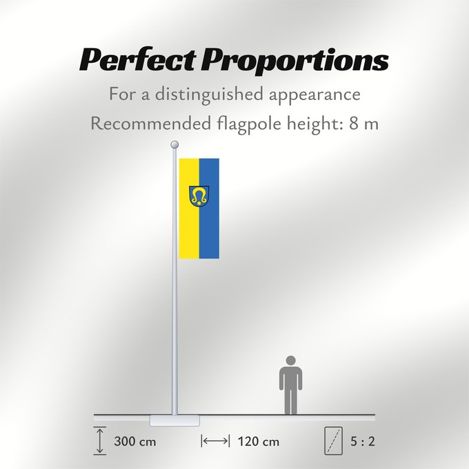 Flag Proportions: Wimsheim (Nördlicher Schwarzwald)
