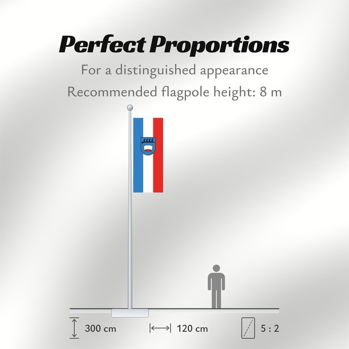 Flag Proportions: Pfullingen (Schwäbische Alb)