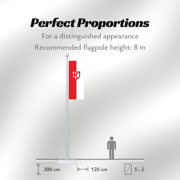 Flag Proportions: Straßberg (Schwäbische Alb)