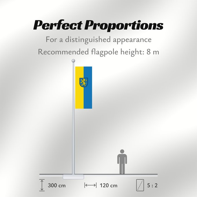 Flag Proportions: Ravensburg (Kreis)