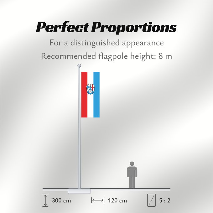 Flag Proportions: Schlehdorf (Tölzer Land)