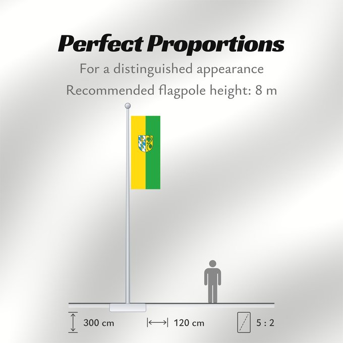 Flag Proportions: Pfaffenhofen a.d.Ilm (Kreis)