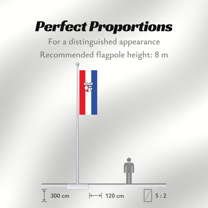 Flag Proportions: Rohrdorf (Chiemsee-Alpenland)