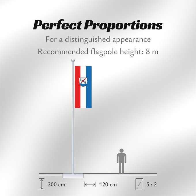 Flag Proportions: Chieming (Chiemgau)