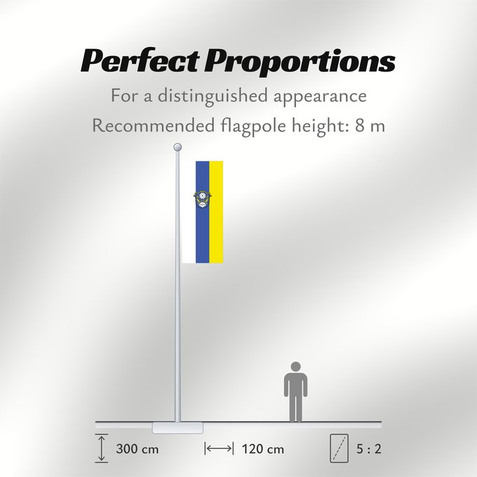 Flag Proportions: Tacherting (Chiemgau)