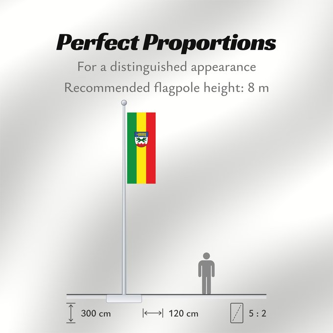 Flag Proportions: Künzing (Bayerisches Golf- und Thermenland)