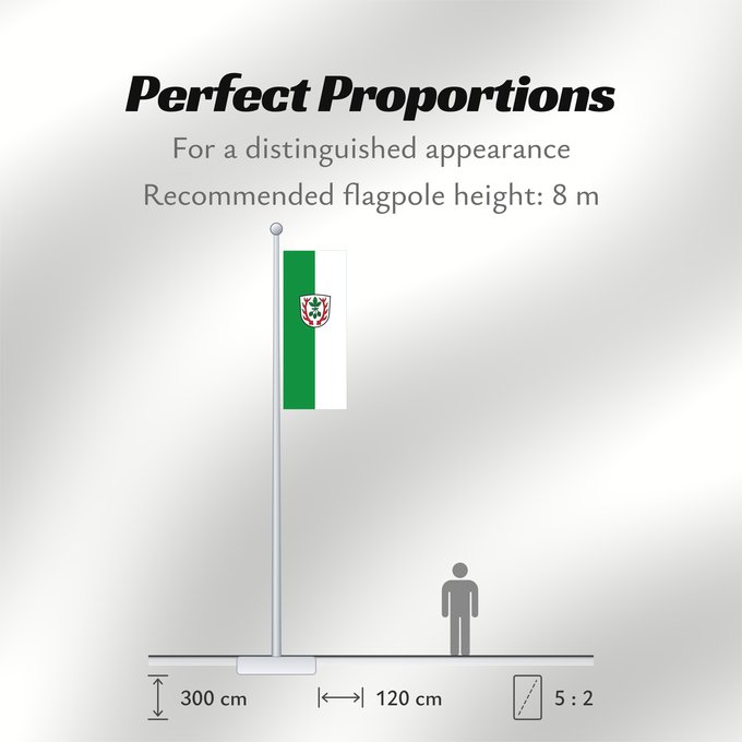 Flag Proportions: Aiglsbach (Bayerisches Golf- und Thermenland)