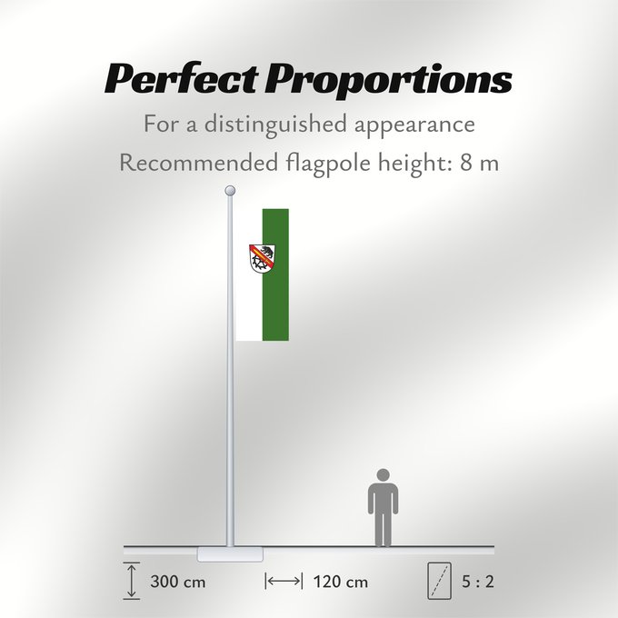 Flag Proportions: Furth (Bayerisches Golf- und Thermenland)
