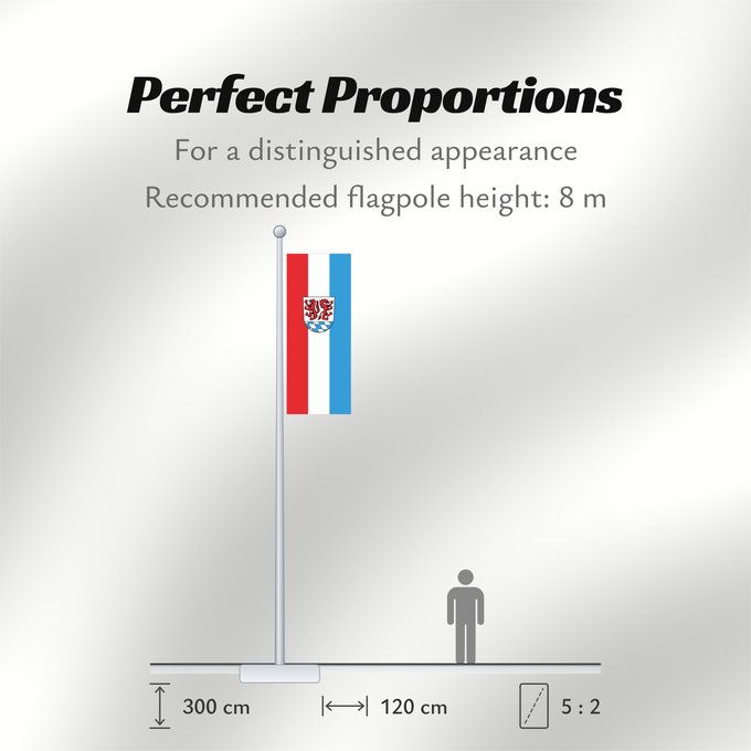 Flag Proportions: Passau (Kreis)