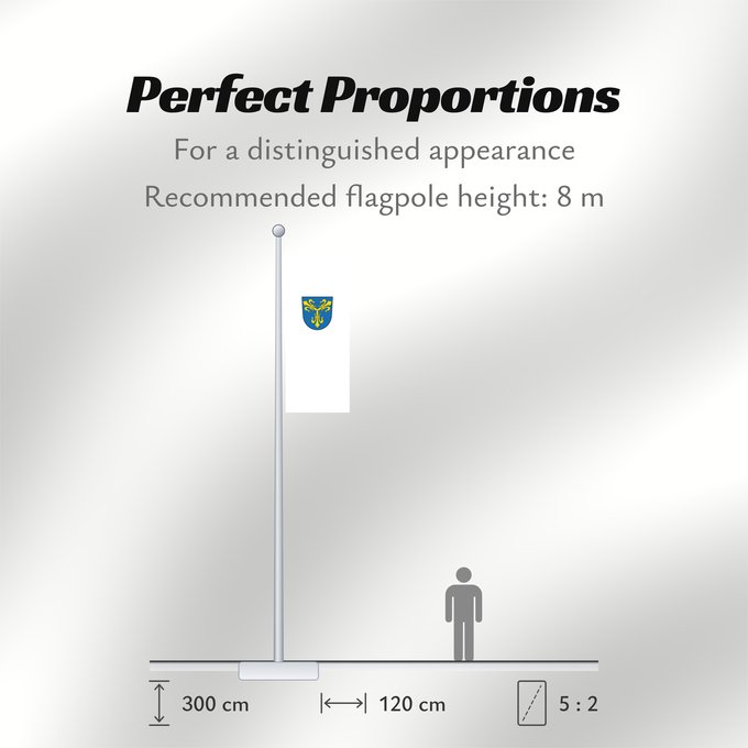 Flag Proportions: Massing, M (Bayerisches Golf- und Thermenland)