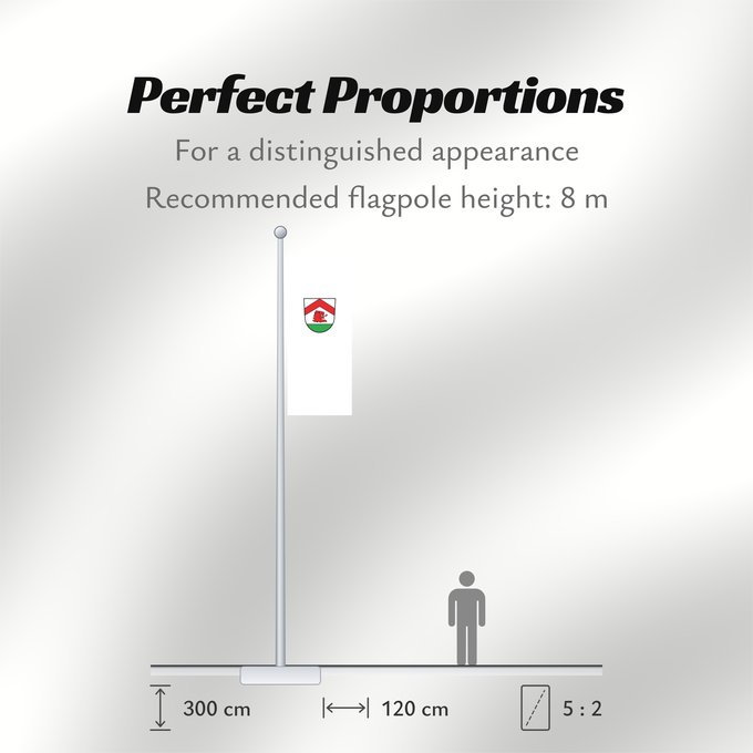 Flag Proportions: Moosthenning (Bayerisches Golf- und Thermenland)