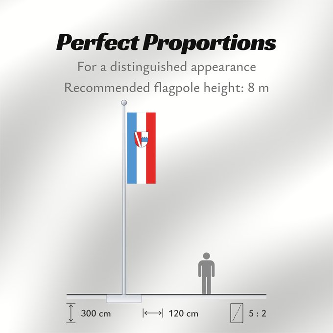 Flag Proportions: Barbing (Bayerisches Golf- und Thermenland)