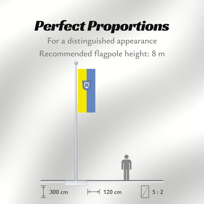 Flag Proportions: Ellingen, St (Fränkisches Seenland)