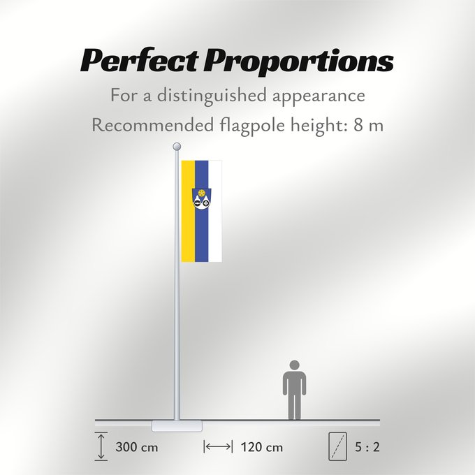 Flag Proportions: Breitbrunn (Haßberge)