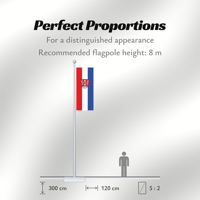Flag Proportions: Biebelried (Fränkisches Weinland)