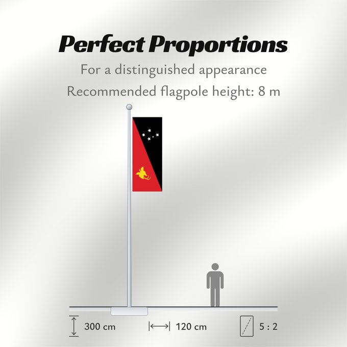 Flag Proportions: Papua New Guinea	Papua New GuineaColours Pantone 186 C for red and 116 C for yellow	Papouasie-Nouvelle-Guinée	Papúa Nueva Guinea	Papua-Neuguineas	Papua Nuova Guinea	Papoea-Nieuw-Guinea	Papua-Nova Guiné	Papui-Nowej Gwinei	علم بابوا غينيا الجديدة	পাপুয়া নি