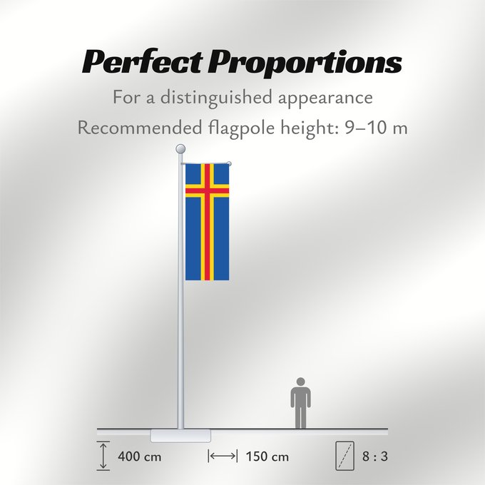 Flag Proportions: Åland Aland Islands D Åland Ålands Isole Åland Wysp Alandzkich علم أولان Сцяг Аландскіх астравоў Сьцяг Аляндзкіх выспаў Ålandskih ostrva Σημαία των Ώλαντ Ahvenamaa lipp Ålandeko bandera Ahvenanmaan דגל אולנד オーランド諸島の旗 올란드 제도의 기 Ålands flagg Флаг Аландских