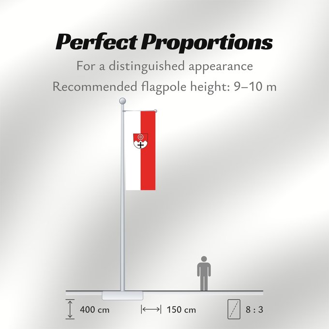 Flag Proportions: Main-Tauber-Kreis (Kreis)