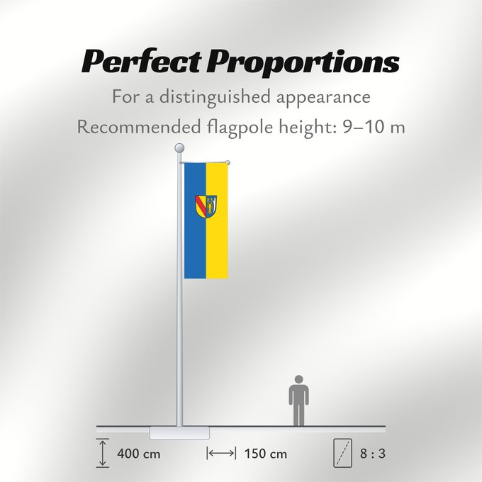 Flag Proportions: Vörstetten (Südlicher Schwarzwald)