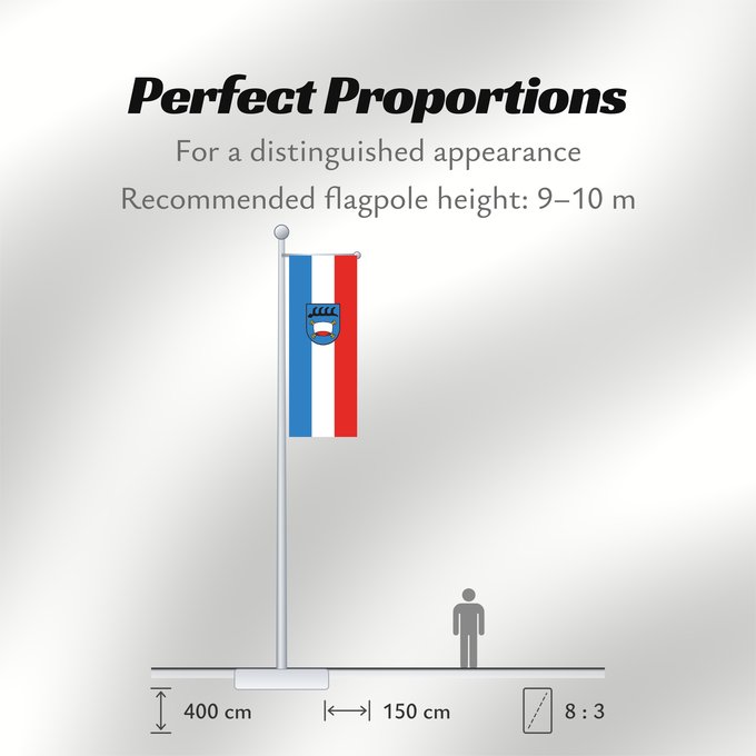 Flag Proportions: Pfullingen (Schwäbische Alb)