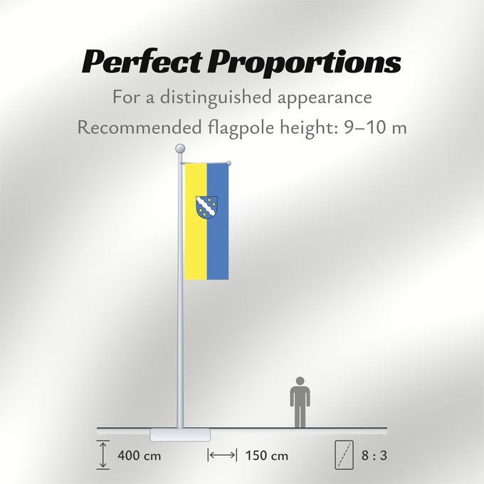 Flag Proportions: Heroldstatt (Schwäbische Alb)