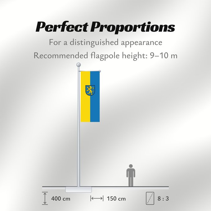 Flag Proportions: Ravensburg (Kreis)