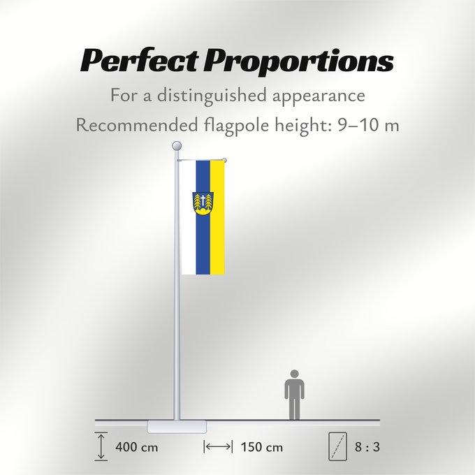 Flag Proportions: Forstinning (Ebersberger Grünes Land)