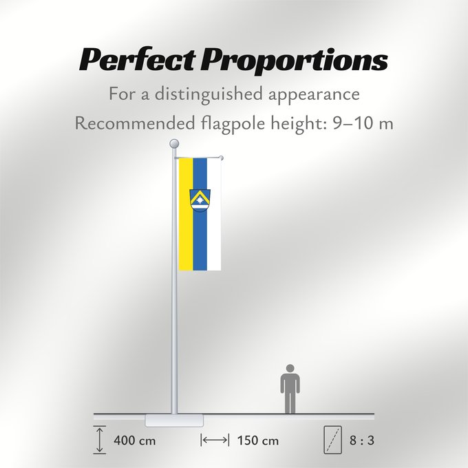 Flag Proportions: Poing (Ebersberger Grünes Land)