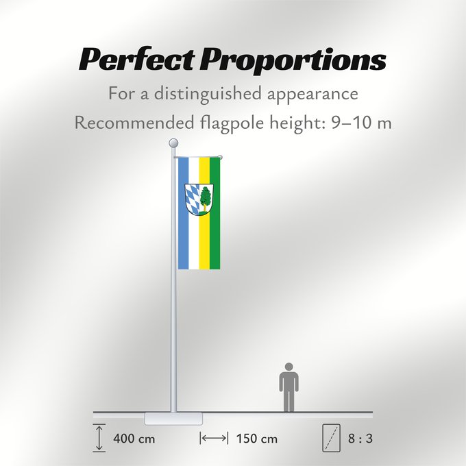 Flag Proportions: Kösching, M (Naturpark Altmühltal)